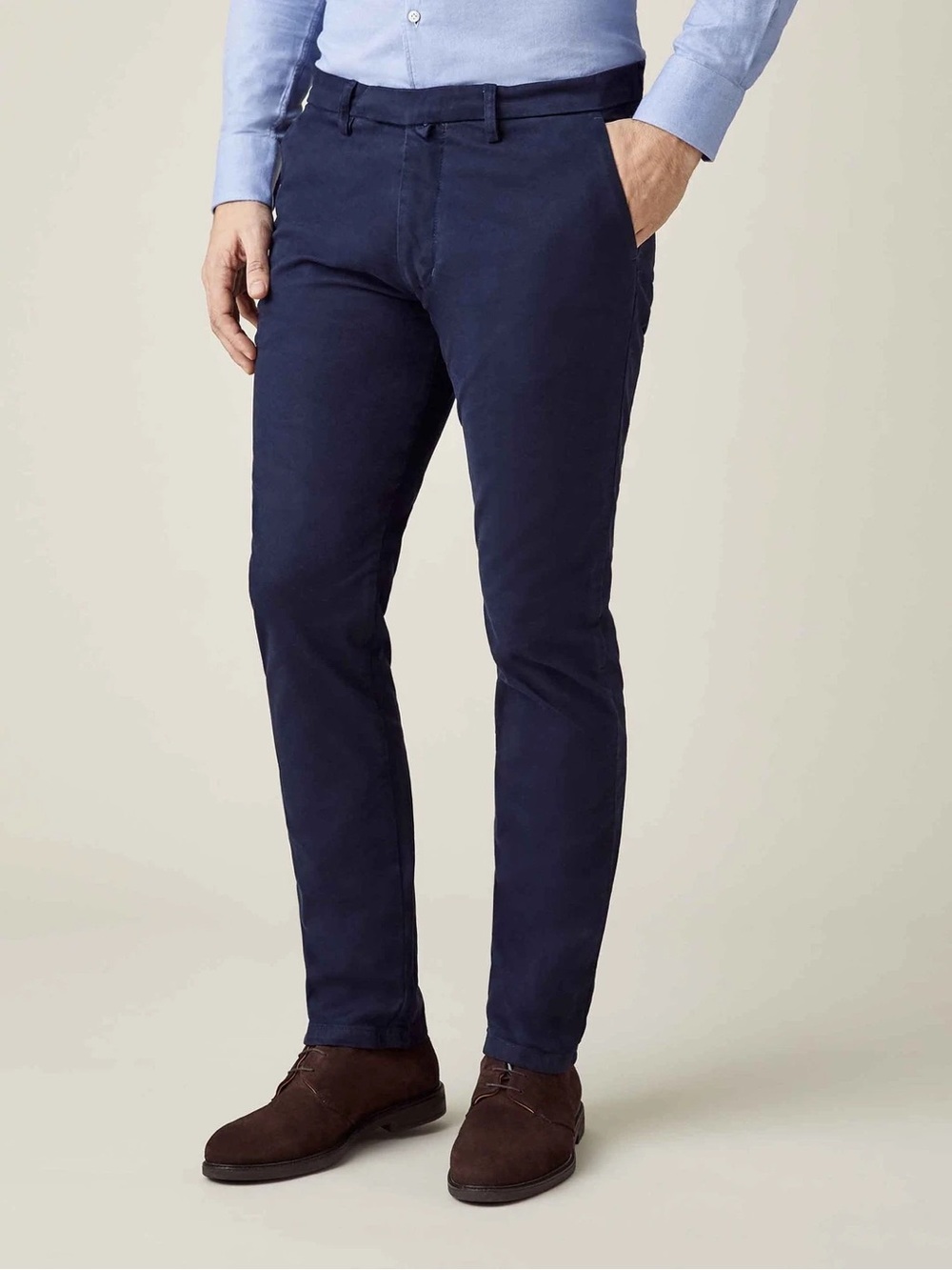 NWT Luca Faloni Cortina Chinos Navy size 32US
